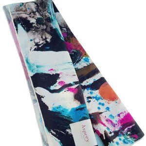 ASPREY Multicolor London Vintage Silk Scarf/Wrap